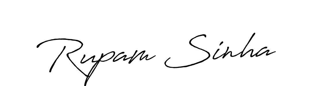 Similarly Antro_Vectra_Bolder is the best handwritten signature design. Signature creator online .You can use it as an online autograph creator for name Rupam Sinha. Rupam Sinha signature style 7 images and pictures png