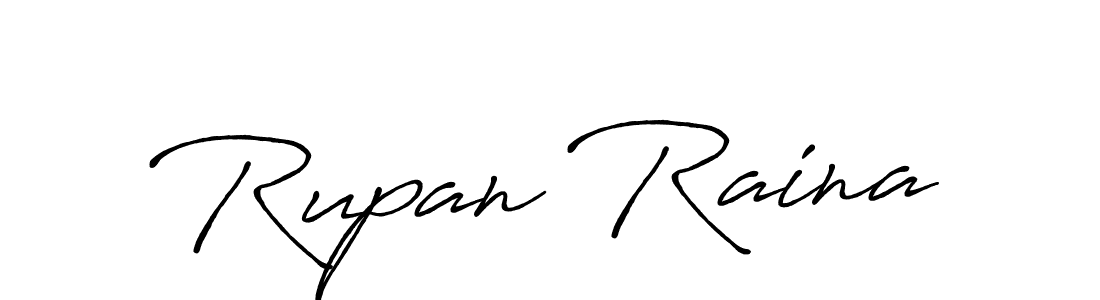 This is the best signature style for the Rupan Raina name. Also you like these signature font (Antro_Vectra_Bolder). Mix name signature. Rupan Raina signature style 7 images and pictures png