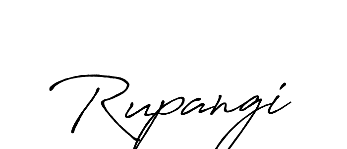 You can use this online signature creator to create a handwritten signature for the name Rupangi. This is the best online autograph maker. Rupangi signature style 7 images and pictures png
