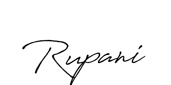 Make a beautiful signature design for name Rupani. Use this online signature maker to create a handwritten signature for free. Rupani signature style 7 images and pictures png