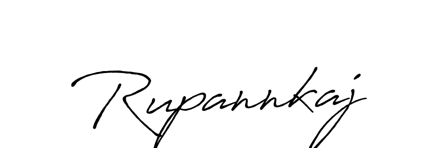 Use a signature maker to create a handwritten signature online. With this signature software, you can design (Antro_Vectra_Bolder) your own signature for name Rupannkaj. Rupannkaj signature style 7 images and pictures png