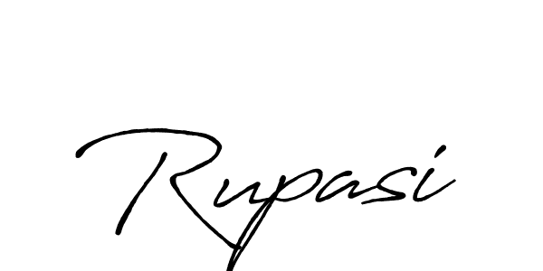 Make a beautiful signature design for name Rupasi. With this signature (Antro_Vectra_Bolder) style, you can create a handwritten signature for free. Rupasi signature style 7 images and pictures png