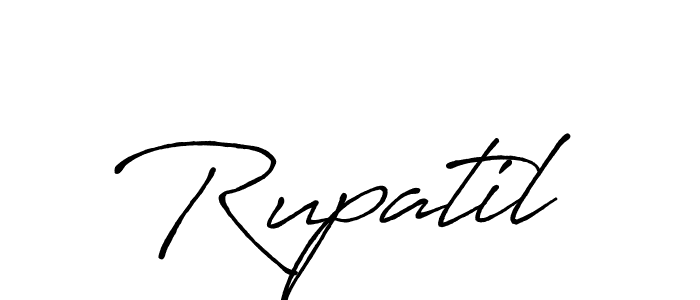 Use a signature maker to create a handwritten signature online. With this signature software, you can design (Antro_Vectra_Bolder) your own signature for name Rupatil. Rupatil signature style 7 images and pictures png