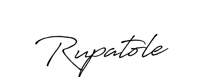 You should practise on your own different ways (Antro_Vectra_Bolder) to write your name (Rupatole) in signature. don't let someone else do it for you. Rupatole signature style 7 images and pictures png