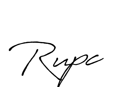 It looks lik you need a new signature style for name Rupc. Design unique handwritten (Antro_Vectra_Bolder) signature with our free signature maker in just a few clicks. Rupc signature style 7 images and pictures png