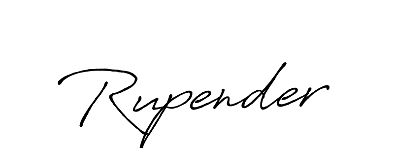 Best and Professional Signature Style for Rupender. Antro_Vectra_Bolder Best Signature Style Collection. Rupender signature style 7 images and pictures png