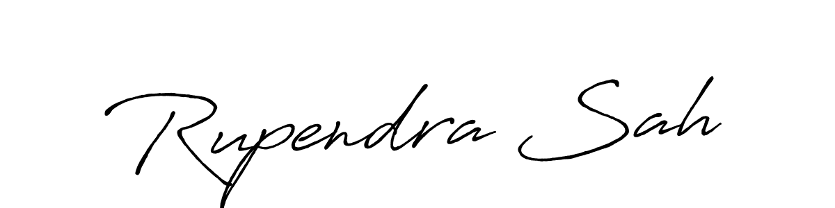 You should practise on your own different ways (Antro_Vectra_Bolder) to write your name (Rupendra Sah) in signature. don't let someone else do it for you. Rupendra Sah signature style 7 images and pictures png