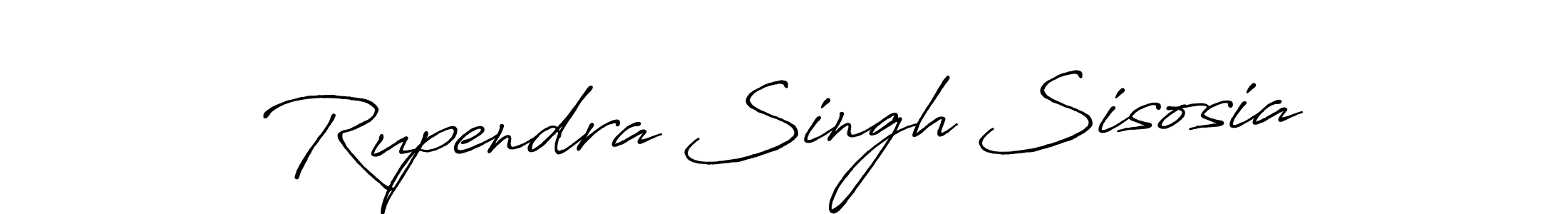 Rupendra Singh Sisosia stylish signature style. Best Handwritten Sign (Antro_Vectra_Bolder) for my name. Handwritten Signature Collection Ideas for my name Rupendra Singh Sisosia. Rupendra Singh Sisosia signature style 7 images and pictures png