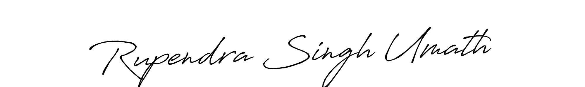 Make a short Rupendra Singh Umath signature style. Manage your documents anywhere anytime using Antro_Vectra_Bolder. Create and add eSignatures, submit forms, share and send files easily. Rupendra Singh Umath signature style 7 images and pictures png