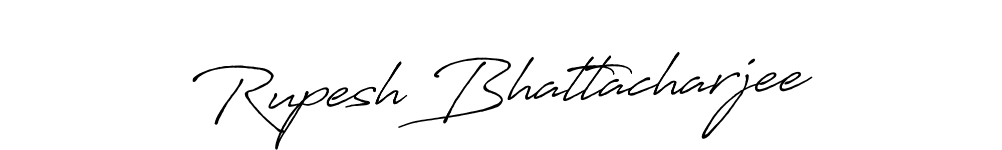 Antro_Vectra_Bolder is a professional signature style that is perfect for those who want to add a touch of class to their signature. It is also a great choice for those who want to make their signature more unique. Get Rupesh Bhattacharjee name to fancy signature for free. Rupesh Bhattacharjee signature style 7 images and pictures png