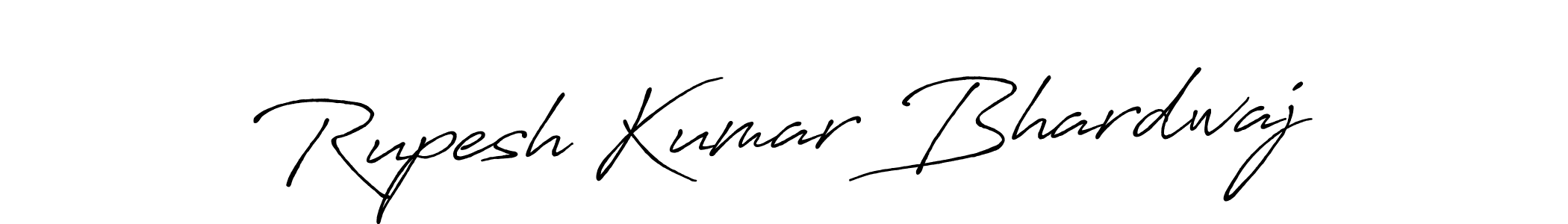 Design your own signature with our free online signature maker. With this signature software, you can create a handwritten (Antro_Vectra_Bolder) signature for name Rupesh Kumar Bhardwaj. Rupesh Kumar Bhardwaj signature style 7 images and pictures png