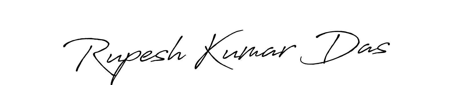 Design your own signature with our free online signature maker. With this signature software, you can create a handwritten (Antro_Vectra_Bolder) signature for name Rupesh Kumar Das. Rupesh Kumar Das signature style 7 images and pictures png