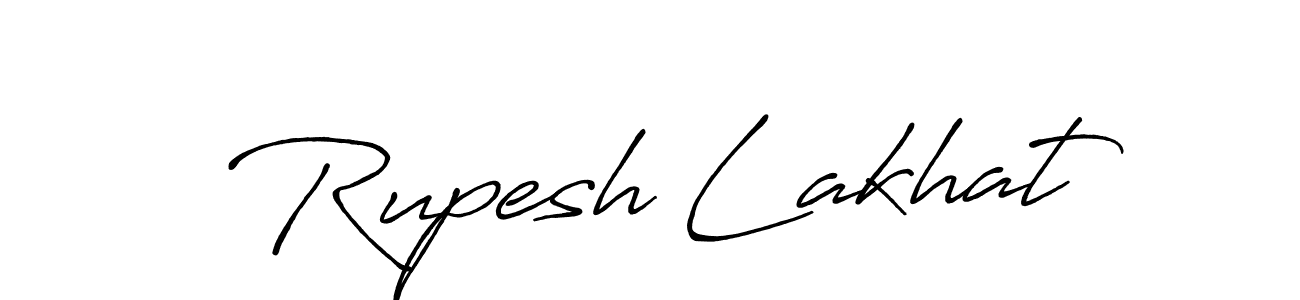 You should practise on your own different ways (Antro_Vectra_Bolder) to write your name (Rupesh Lakhat) in signature. don't let someone else do it for you. Rupesh Lakhat signature style 7 images and pictures png