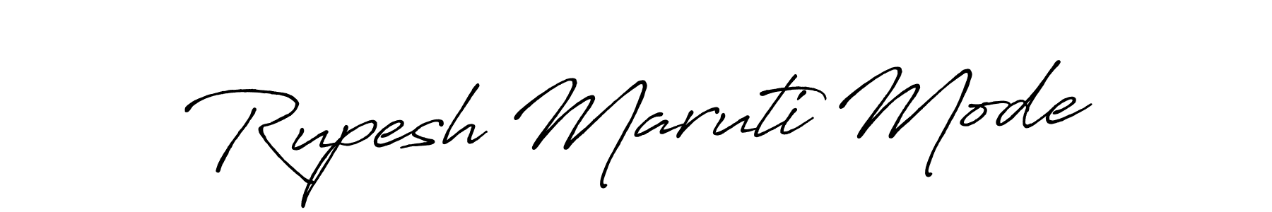 It looks lik you need a new signature style for name Rupesh Maruti Mode. Design unique handwritten (Antro_Vectra_Bolder) signature with our free signature maker in just a few clicks. Rupesh Maruti Mode signature style 7 images and pictures png