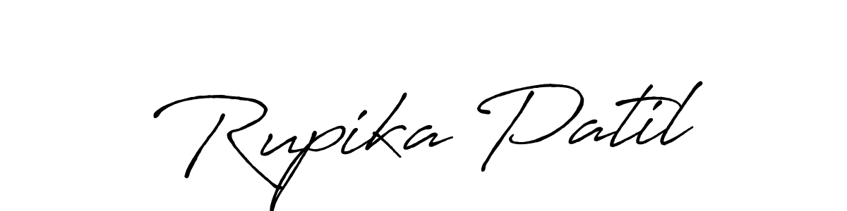 You should practise on your own different ways (Antro_Vectra_Bolder) to write your name (Rupika Patil) in signature. don't let someone else do it for you. Rupika Patil signature style 7 images and pictures png