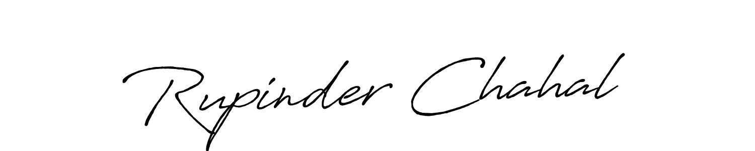 Also You can easily find your signature by using the search form. We will create Rupinder Chahal name handwritten signature images for you free of cost using Antro_Vectra_Bolder sign style. Rupinder Chahal signature style 7 images and pictures png
