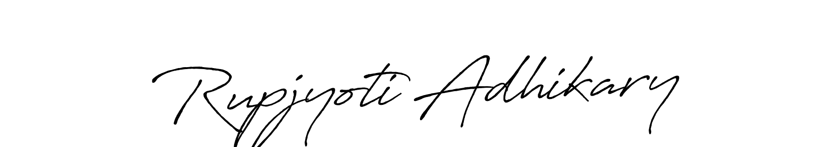 How to Draw Rupjyoti Adhikary signature style? Antro_Vectra_Bolder is a latest design signature styles for name Rupjyoti Adhikary. Rupjyoti Adhikary signature style 7 images and pictures png