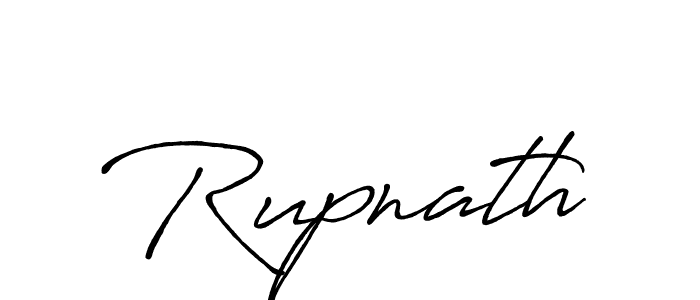 Make a beautiful signature design for name Rupnath. With this signature (Antro_Vectra_Bolder) style, you can create a handwritten signature for free. Rupnath signature style 7 images and pictures png