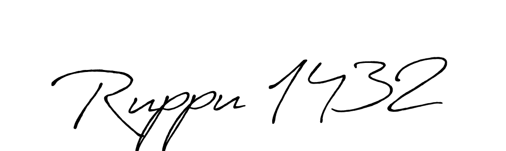 Design your own signature with our free online signature maker. With this signature software, you can create a handwritten (Antro_Vectra_Bolder) signature for name Ruppu 1432. Ruppu 1432 signature style 7 images and pictures png
