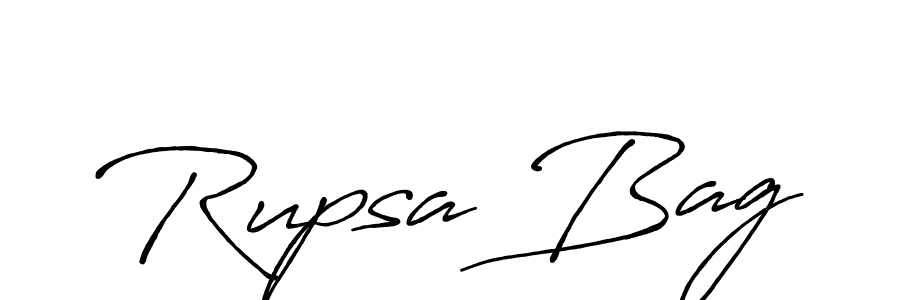 It looks lik you need a new signature style for name Rupsa Bag. Design unique handwritten (Antro_Vectra_Bolder) signature with our free signature maker in just a few clicks. Rupsa Bag signature style 7 images and pictures png