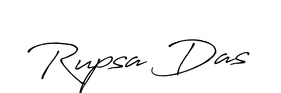Rupsa Das stylish signature style. Best Handwritten Sign (Antro_Vectra_Bolder) for my name. Handwritten Signature Collection Ideas for my name Rupsa Das. Rupsa Das signature style 7 images and pictures png