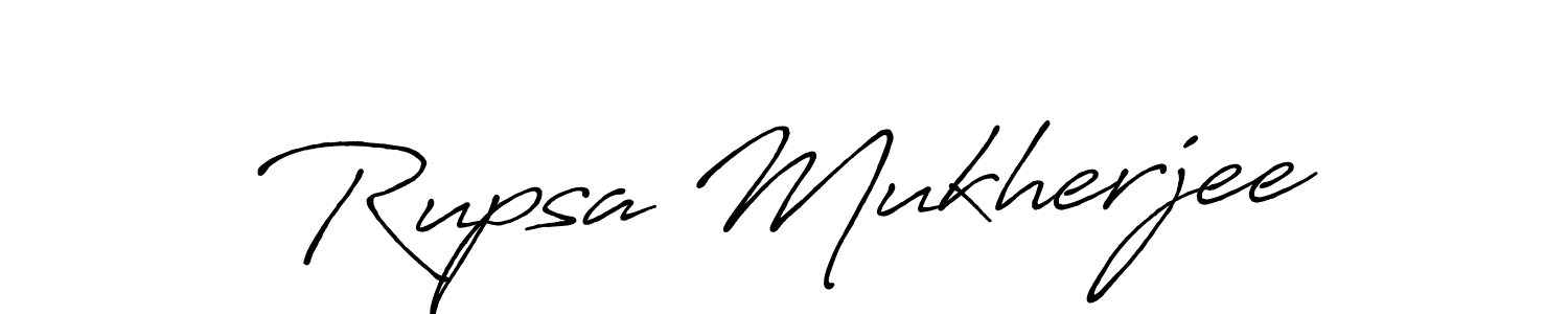 This is the best signature style for the Rupsa Mukherjee name. Also you like these signature font (Antro_Vectra_Bolder). Mix name signature. Rupsa Mukherjee signature style 7 images and pictures png