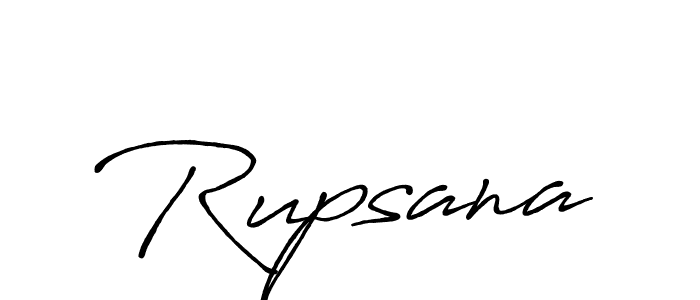 Design your own signature with our free online signature maker. With this signature software, you can create a handwritten (Antro_Vectra_Bolder) signature for name Rupsana. Rupsana signature style 7 images and pictures png