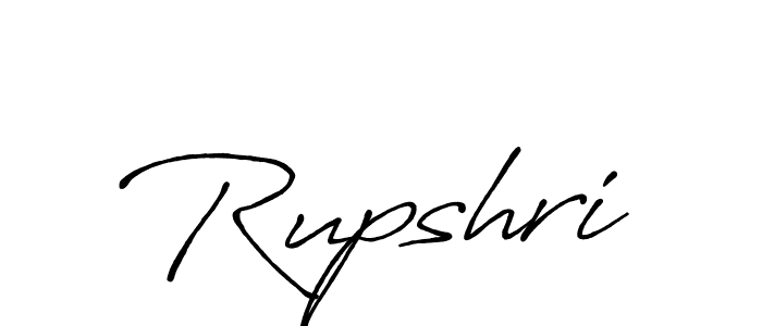 You should practise on your own different ways (Antro_Vectra_Bolder) to write your name (Rupshri) in signature. don't let someone else do it for you. Rupshri signature style 7 images and pictures png