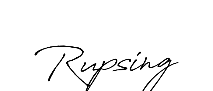 It looks lik you need a new signature style for name Rupsing. Design unique handwritten (Antro_Vectra_Bolder) signature with our free signature maker in just a few clicks. Rupsing signature style 7 images and pictures png