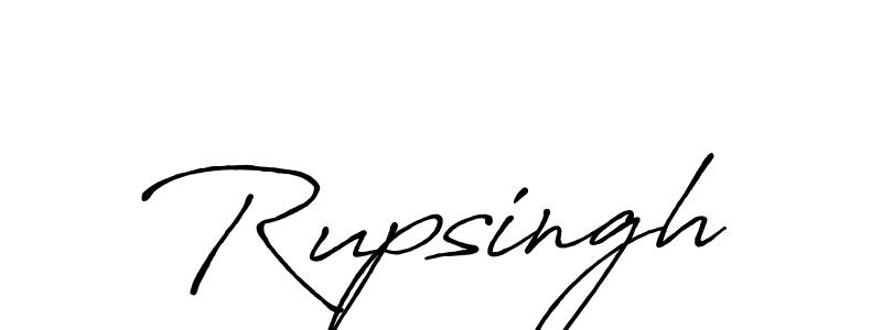 Design your own signature with our free online signature maker. With this signature software, you can create a handwritten (Antro_Vectra_Bolder) signature for name Rupsingh. Rupsingh signature style 7 images and pictures png