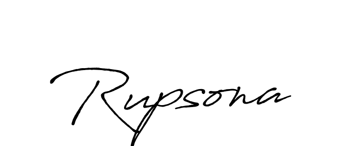 if you are searching for the best signature style for your name Rupsona. so please give up your signature search. here we have designed multiple signature styles  using Antro_Vectra_Bolder. Rupsona signature style 7 images and pictures png