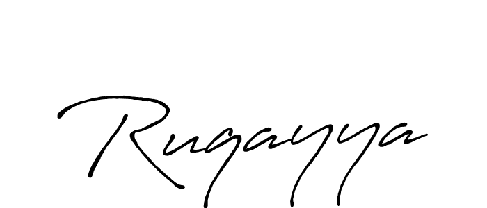 Use a signature maker to create a handwritten signature online. With this signature software, you can design (Antro_Vectra_Bolder) your own signature for name Ruqayya. Ruqayya signature style 7 images and pictures png