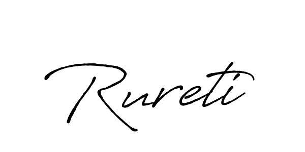 Use a signature maker to create a handwritten signature online. With this signature software, you can design (Antro_Vectra_Bolder) your own signature for name Rureti. Rureti signature style 7 images and pictures png