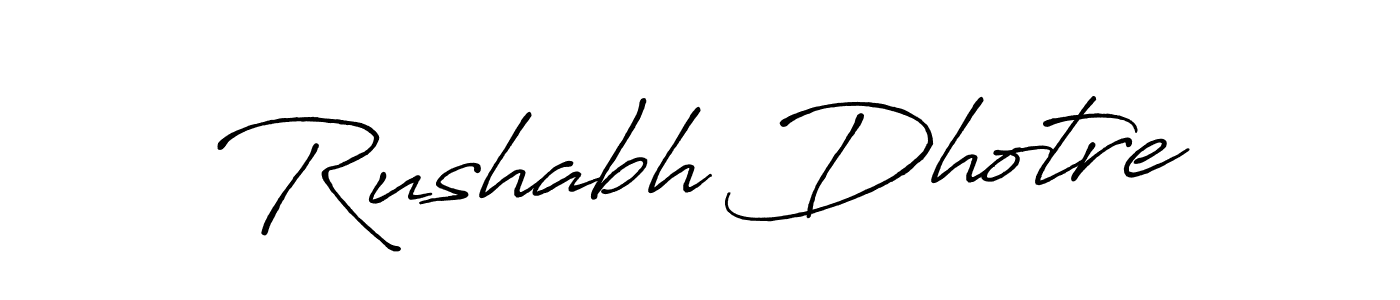Similarly Antro_Vectra_Bolder is the best handwritten signature design. Signature creator online .You can use it as an online autograph creator for name Rushabh Dhotre. Rushabh Dhotre signature style 7 images and pictures png