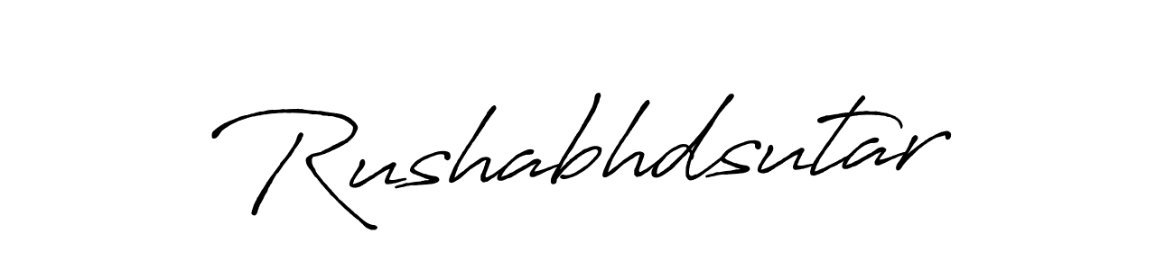 Once you've used our free online signature maker to create your best signature Antro_Vectra_Bolder style, it's time to enjoy all of the benefits that Rushabhdsutar name signing documents. Rushabhdsutar signature style 7 images and pictures png