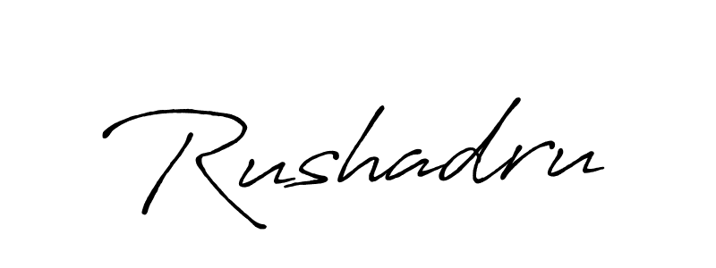 You can use this online signature creator to create a handwritten signature for the name Rushadru. This is the best online autograph maker. Rushadru signature style 7 images and pictures png