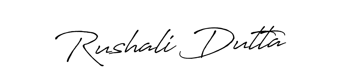 This is the best signature style for the Rushali Dutta name. Also you like these signature font (Antro_Vectra_Bolder). Mix name signature. Rushali Dutta signature style 7 images and pictures png