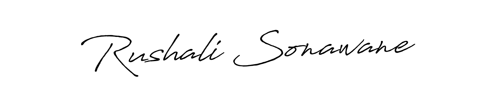 if you are searching for the best signature style for your name Rushali Sonawane. so please give up your signature search. here we have designed multiple signature styles  using Antro_Vectra_Bolder. Rushali Sonawane signature style 7 images and pictures png