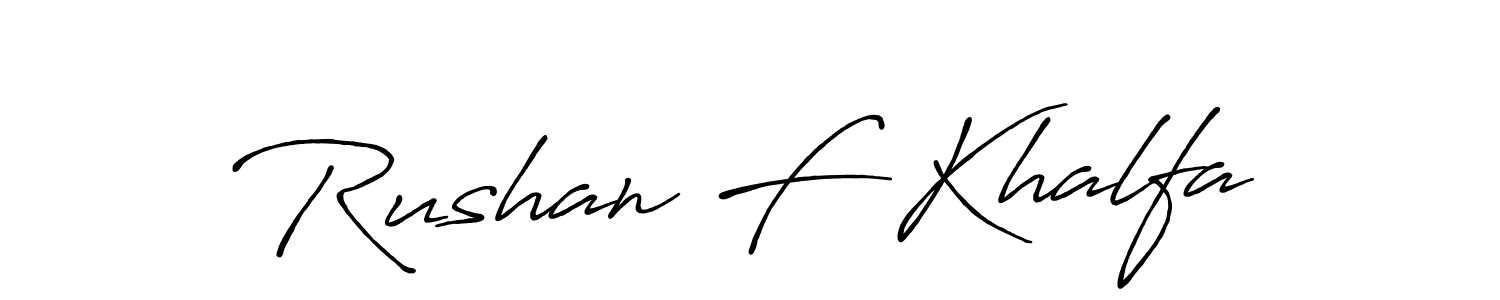 Check out images of Autograph of Rushan F Khalfa name. Actor Rushan F Khalfa Signature Style. Antro_Vectra_Bolder is a professional sign style online. Rushan F Khalfa signature style 7 images and pictures png