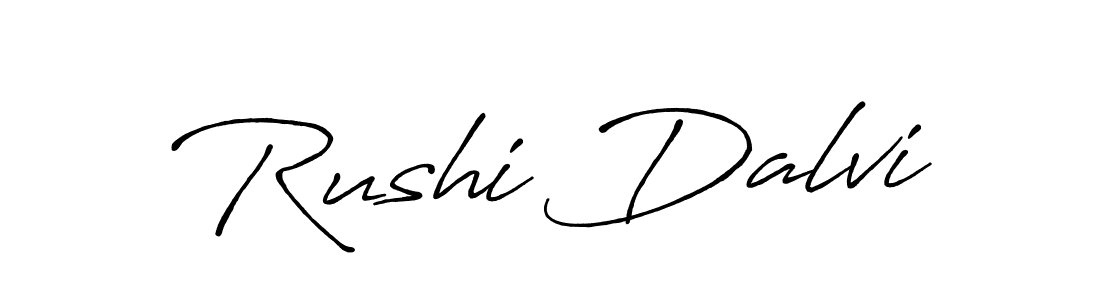 How to Draw Rushi Dalvi signature style? Antro_Vectra_Bolder is a latest design signature styles for name Rushi Dalvi. Rushi Dalvi signature style 7 images and pictures png