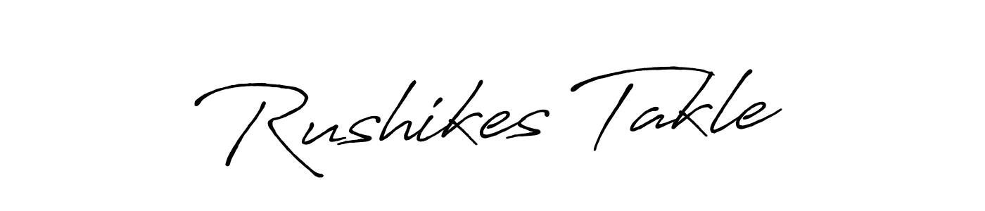 How to Draw Rushikes Takle signature style? Antro_Vectra_Bolder is a latest design signature styles for name Rushikes Takle. Rushikes Takle signature style 7 images and pictures png