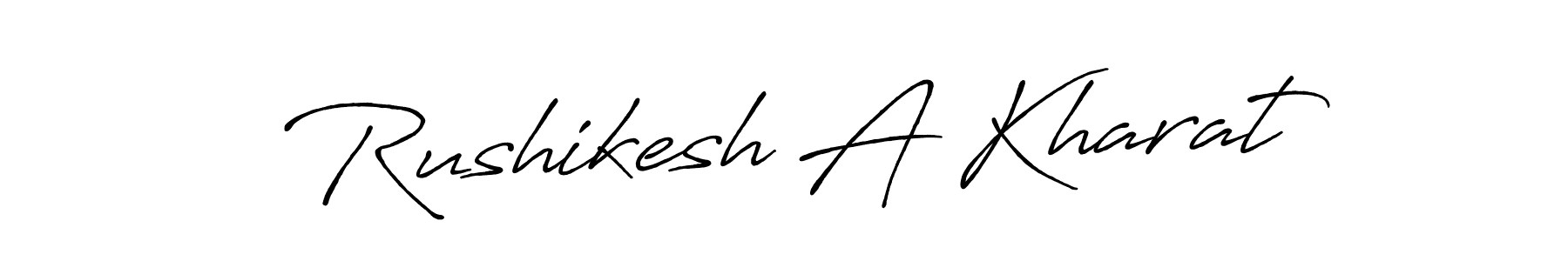 You should practise on your own different ways (Antro_Vectra_Bolder) to write your name (Rushikesh A Kharat) in signature. don't let someone else do it for you. Rushikesh A Kharat signature style 7 images and pictures png