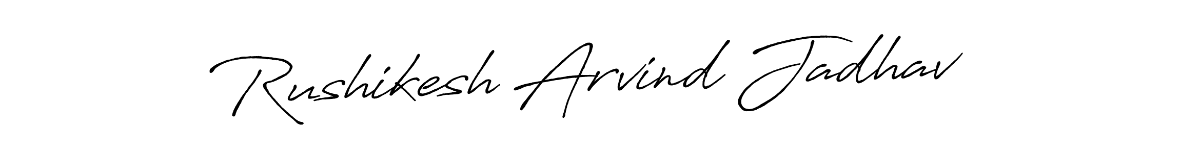 Also You can easily find your signature by using the search form. We will create Rushikesh Arvind Jadhav name handwritten signature images for you free of cost using Antro_Vectra_Bolder sign style. Rushikesh Arvind Jadhav signature style 7 images and pictures png