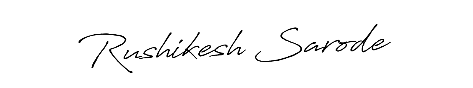 Also You can easily find your signature by using the search form. We will create Rushikesh Sarode name handwritten signature images for you free of cost using Antro_Vectra_Bolder sign style. Rushikesh Sarode signature style 7 images and pictures png