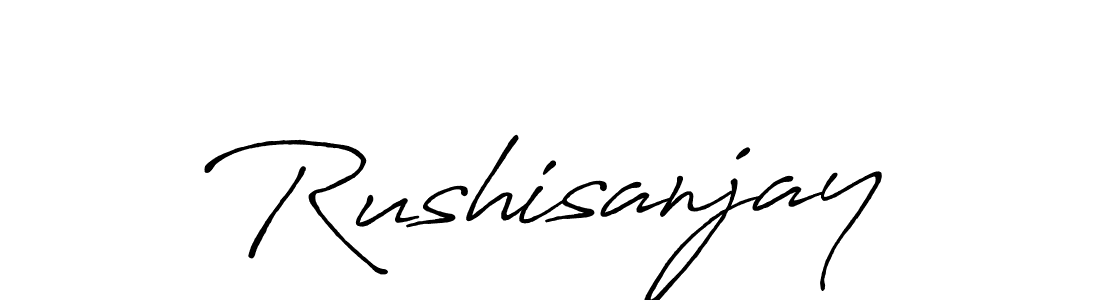 How to Draw Rushisanjay signature style? Antro_Vectra_Bolder is a latest design signature styles for name Rushisanjay. Rushisanjay signature style 7 images and pictures png