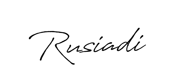 if you are searching for the best signature style for your name Rusiadi. so please give up your signature search. here we have designed multiple signature styles  using Antro_Vectra_Bolder. Rusiadi signature style 7 images and pictures png