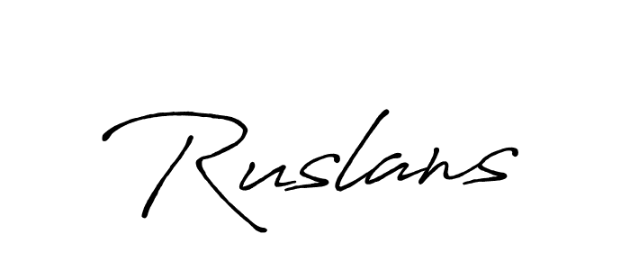Best and Professional Signature Style for Ruslans. Antro_Vectra_Bolder Best Signature Style Collection. Ruslans signature style 7 images and pictures png