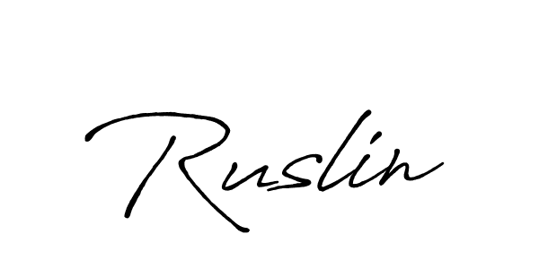 The best way (Antro_Vectra_Bolder) to make a short signature is to pick only two or three words in your name. The name Ruslin include a total of six letters. For converting this name. Ruslin signature style 7 images and pictures png