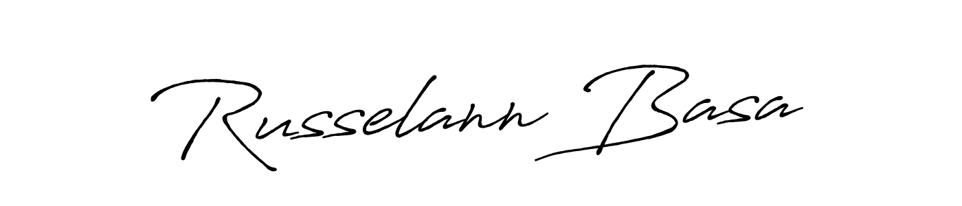 This is the best signature style for the Russelann Basa name. Also you like these signature font (Antro_Vectra_Bolder). Mix name signature. Russelann Basa signature style 7 images and pictures png