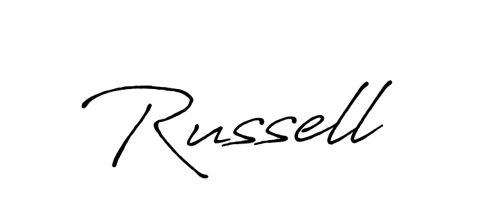 Once you've used our free online signature maker to create your best signature Antro_Vectra_Bolder style, it's time to enjoy all of the benefits that Russell name signing documents. Russell signature style 7 images and pictures png